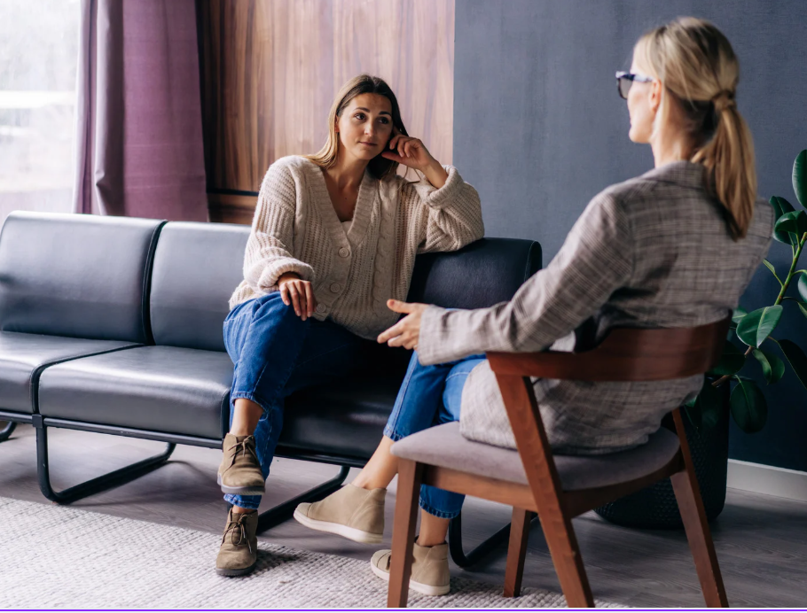 seeking counseling session